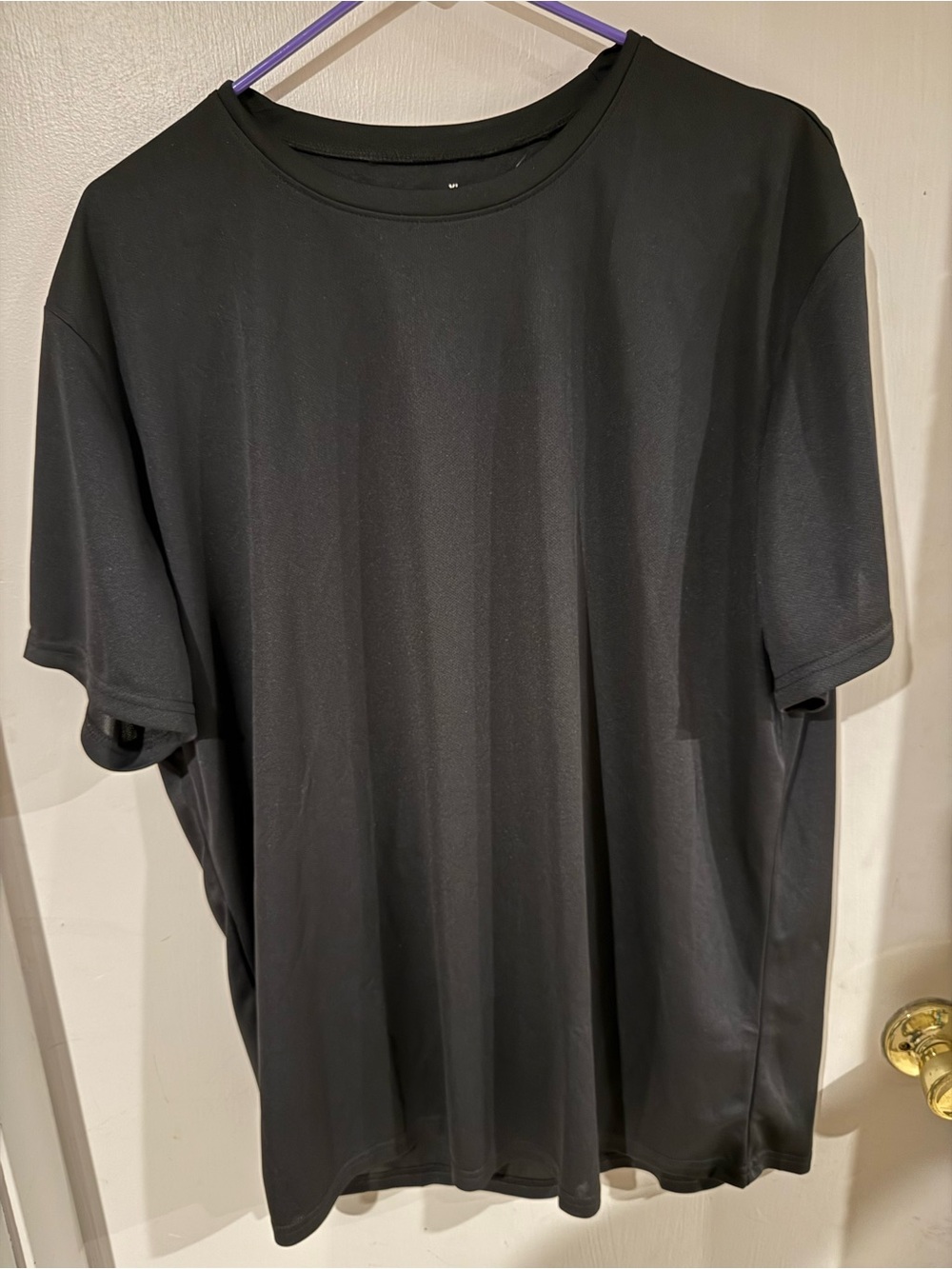 Everyday Black Short-Sleeve Crew Neck Tee